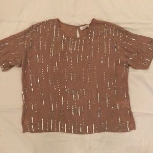 Sequined Blouse